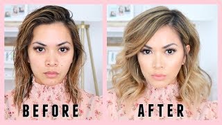 How To Style Short Lob / Hair Hairstyle (Fast And Easy)