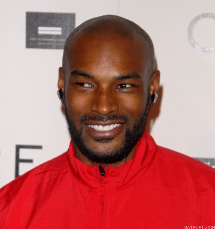 Tyson Beckford with Shaved Head and Beard