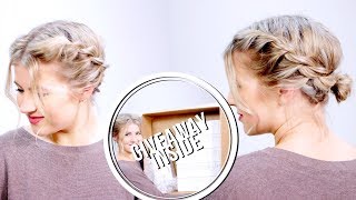 How To Style Short Hair Second Day Hairstyle | Milabu