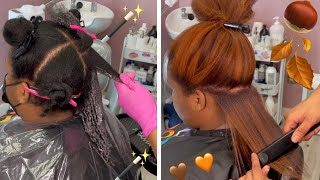 Coloring Natural Level 2 Hair Chestnut And Copper | Dark Brown To Copper Hair | Fall Hair Color