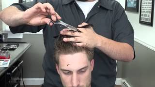 How To Cut Hair : Regular Haircut With Side-Part