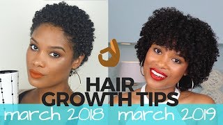 How To Take Care Of Natural Hair + Updated Hair Growth Tips || Alyssa Marie