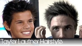 Taylor Lautner Hairstyle From Twilight - How To Style Your Hair For Men