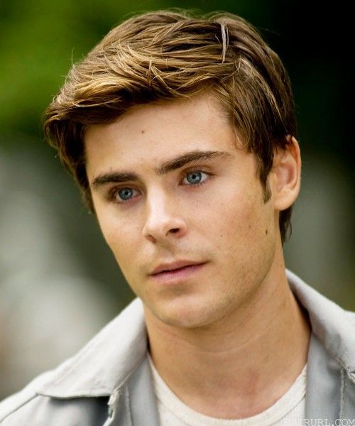 Zac Efron Hairstyle with Blonde highlights