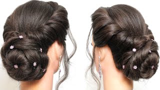 Messy Low Bun  || Bridal Hairstyle || Hair Tutorial || Hairstyles For Girls || Party Hairstyles
