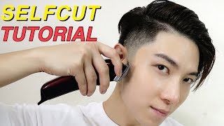 Easy Haircut By Yourself | Taper Fade + Korean Two Block Cut Tutorial | 自己剪頭髮 | Issac Yiu
