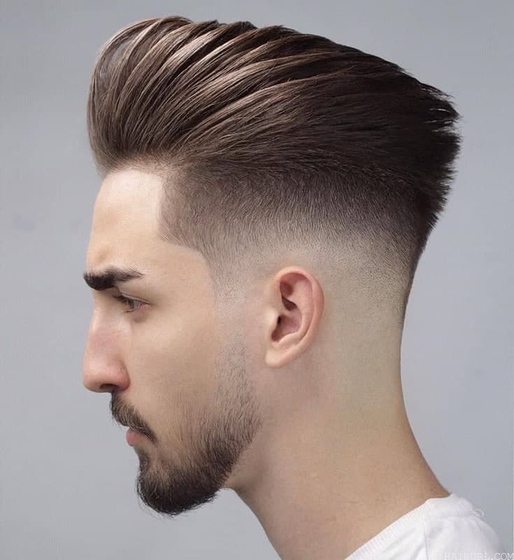 comb over fade haircut