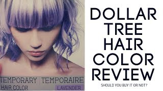 Dollar Tree Hair Color Review