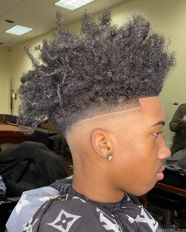 low fade haircut for black boys