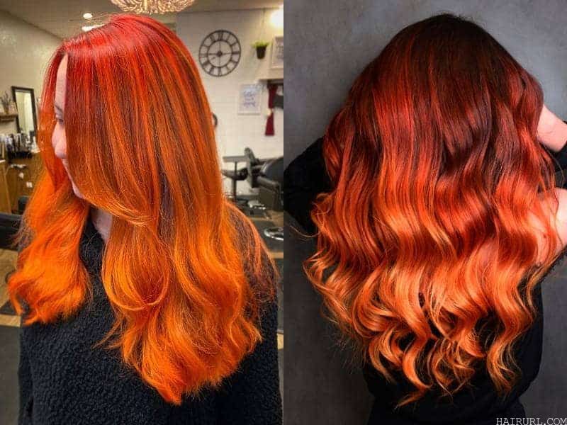 Fire Orange Hair