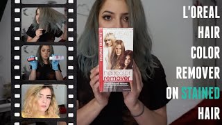 Loreal Hair Color Remover On Faded Semi Permanent Hair