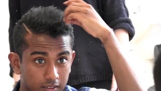 Men'S Short Hair Tutorial | How To Style & Straighten | Asian / India Hairstyle