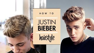 Justin Bieber Hair Tutorial - Men'S Celebrity Hairstyle - By Vilain Gold Digger