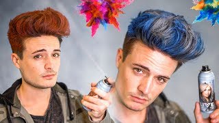 Does Hair Coloring Spray Work? Get Instant Hairstyle Color | Blumaan 2018