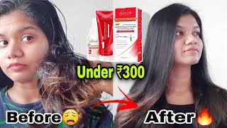 Hair Straightening|Smoothingunder ₹300|Step By Step Tutorial|Tamil