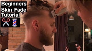 How To Fade | Easiest Method | Skin Fade Haircut Tutorial With Textured Undercut For Beginners 2018