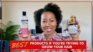 Best Hair Growth Products For Black Women Over 40 | Time With Natalie