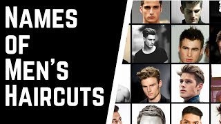 Haircut Names For Men & How To Tell Your Barber Or Hairstylist What You Want - Thesalonguy