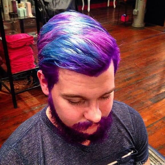 Purple Merman Hairstyles