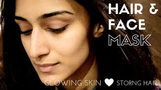 Moong Dal And Methi Seed Hair & Face Mask | Hair Care | Skin Care | Erica Fernandes