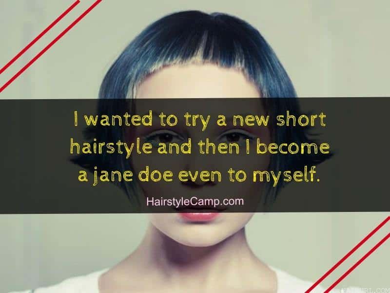 funny hair quotes