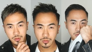 How To Style A Mens Haircut In 3 Different Ways//Ross Kwan