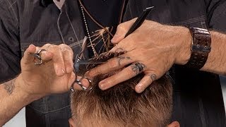 How To Create Visual Texture In Fine Hair - Men'S Haircut Technique