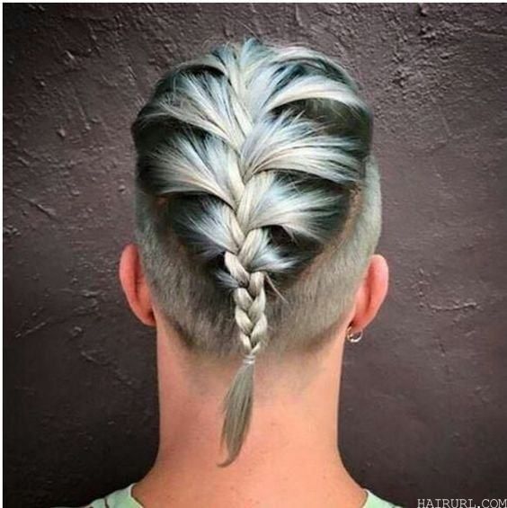 French Braid with Taper Fade
