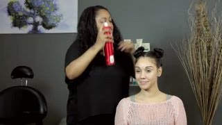 How To Make Your Hair Curly By Putting It In A Bun : Hair Styling & Care