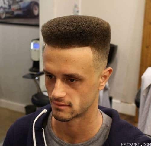 flat top with mid fade haircut