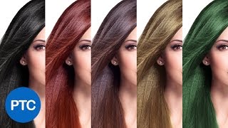 How To Change Hair Color In Photoshop - Including Black Hair To Blonde