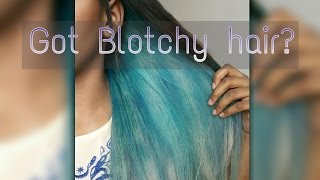 How To Fix: Blotchy Hair Color