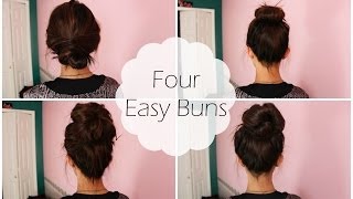 4 Easy Buns | Shawna