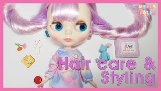 Blythe Doll Hair Care Easy Treatment And Styling[Eng]
