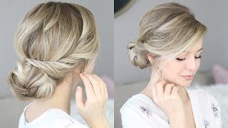 How To: Easy Bun Tutorial  Bridal, Wedding Hair