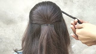Awesome Puff Hairstyle For Girls || Hairstyle For Party || Beautiful & Easy Puff Hairstyle