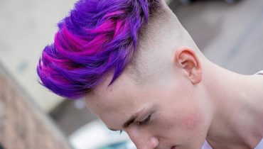 15 Funky Purple Hairstyles for Men [2021 Update]