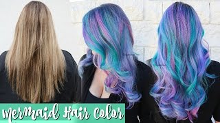 ★ Mermaid Hair Color Transformation ★