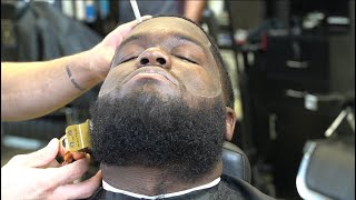 Super Clean Must See Wedding Haircut Transformation! How To Do A Low Taper With Beard Work!