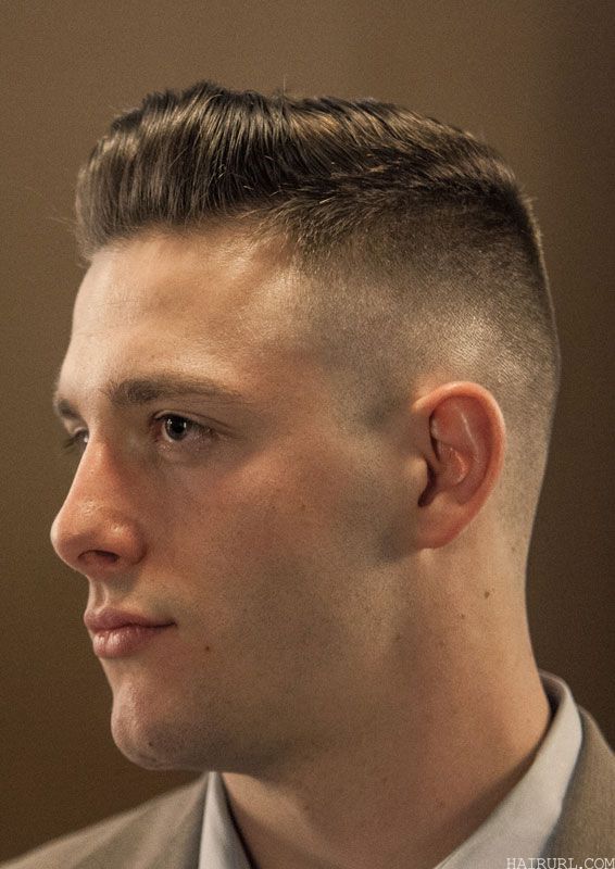 fade regulation hairstyle for men 