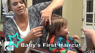 Babies First Haircut - Little Girls First Haircut And Baby Girl Hair Style