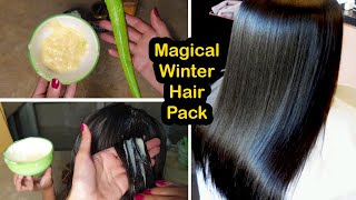 Homemade Hair Straightening Protein Pack  Like A Brand For Frizz-Free Healthy Bouncy Hair.