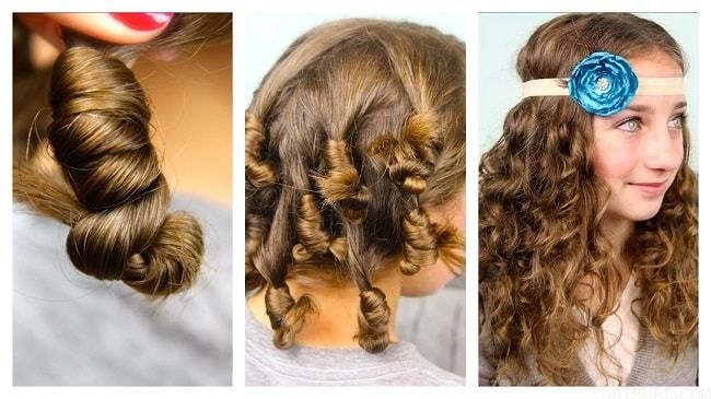 Cutest Easy to do school girl hairstyles 32-min