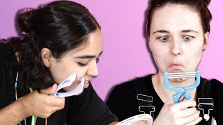 Women Test Facial Hair Removal Products