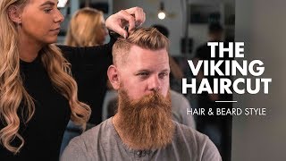 The Viking Haircut - Short Hair For Men With Beard