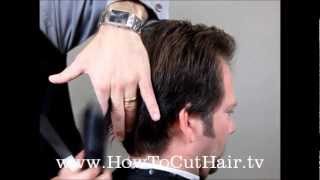 How To Cut Men'S Hair - Men'S Scissor Haircut