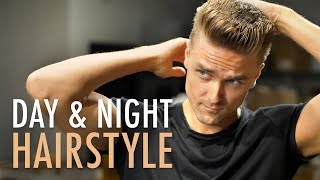 How To Style A Quick And Easy Hairstyle For Men, Works Day And Night