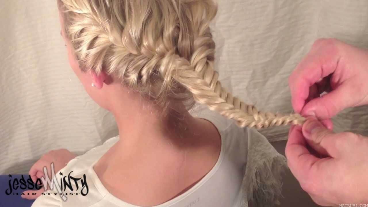 double fishtail braid hairstyle you love
