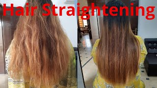 Hair Straightening With Straightener (At Home Like Parlor) A Complete Tutorial Tip For Hair Growth
