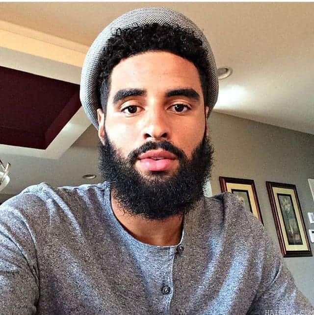 Afro Black Thick Beard for Men